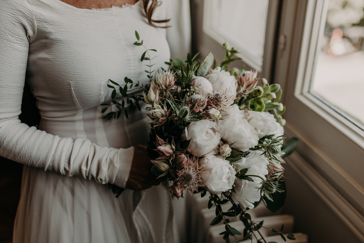 bouquet de mariée d'Elisabeth Delsol