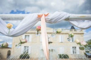Fleurs Et Décoration Mariage Au Château Lafitte à Yvrac Par Elisabeth Delsol.