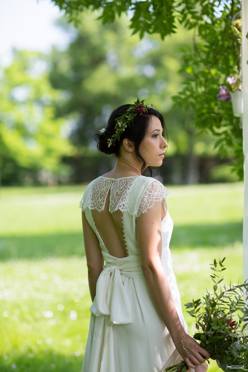 Décoration de Mariage dans un Jardin Romantique par Elisabeth Delsol !