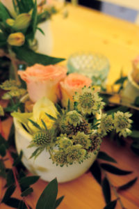 La Fleur Astrance Blanche Et Verte Clair En Bouquet De Décoration Bohème Rustique De Mariage Et événement