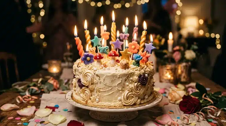 Bougies anniversaire originales pour gâteaux et fêtes