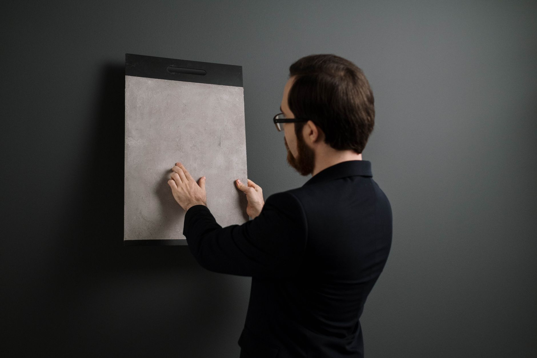 Comparaison échantillons Reliefex mat brillant finition murale